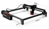 Mecpow X3 Pro 10W Laser Engraver sa Air Assist kitom