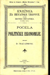 Blaž Lorković POČELA POLITIČKE EKONOMIJE ILI NAUKE OBĆEGA GOSPODARSTVA