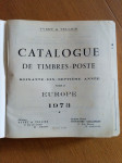 Katalog poštanskih maraka  Catalogue  Yvert et tellier 1973 tom 2