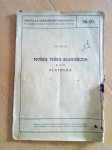 Propis Muška teška konfekcija II. dio Platnena - 1950