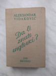 Aleksandar Vidaković - Da li znate engleski?