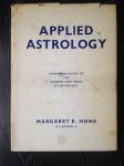 Margaret E. Hone: Applied Astrology (astrologija)