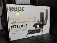 Rode Studio Kit (NT1, AI-1, SMR shockmount i pop filter)