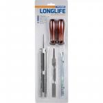 Set za oštrenje lanca Longlife sa turpijom 4.0 mm