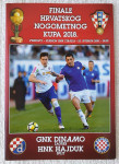 DINAMO v HAJDUK - 2018. Finale nogometnog kupa * službeni program