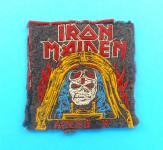 IRON MAIDEN stara orig. oznaka prišivka Heavy Metal Rock Music Glazba