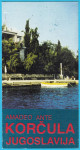 KORČULA - AMADEO ANTE stari ex Yu turistički prospekt brošura vodič