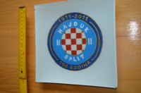 NK HAJDUK 1911-2011 SLIKA GRB PEPELJARA SUVENIR SLIKA RUČNI RAD