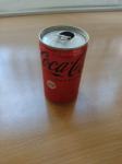 Za ozbiljne kupce!mala stara prazna limenka Coca-Cola ZERO 150 ml