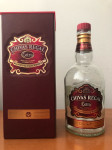 prazna boca za whisky viski chivas regal s tvrdom kartonskom kutijom