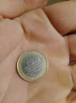 Kovanica 1 euro kraljice Beatrix