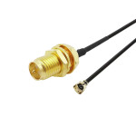 RP-SMA na uFL/u.FL/IPX/IPEX RF adapterski kabel -10 cm