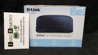 D-LINK SWITCH 10/100Mbps DES-1008D 8PORT / NOVO