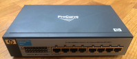 HP ProCurve switch 8 portni