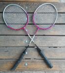 Badminton set 2 reketa