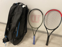 Wilson Blade 100UL V8 + Wilson Clash 98 v1 + torba za tenis