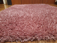 Tepih čupavac, pink/roza boja, 120×180cm