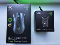 Razer DeathAdder V2 Pro miš + Mouse Dock Chroma