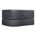 Tipkovnica LOGITECH Ergo K860, ergonomska, bežična, crna