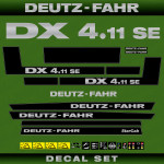 Naljepnice za traktor Deutz Fahr DX 4.11 SE