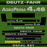 Zamjenske naljepnice za traktor Deutz-Fahr AgroPrima 4.46