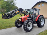 MASSEY FERGUSON 4345 + NAKLADAC,KOMPRESOR   GOD 2004