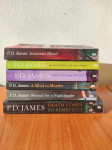 P. D. James - lot od 6 knjiga na engleskom jeziku