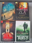 Robert Galbraith / J. K. Rowling: komplet od 4 knjige