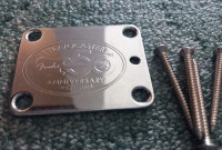 Fender Stratocaster 50 Aniversary neck plate