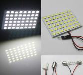 LED PANEL 48smd WHITE DIODE 12V