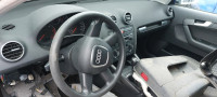 AUDI A3 2008 ARMATURA, AIRBAG - ZRAČNI JASTUCI, POJASI, SVE KOMPLET