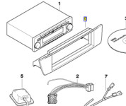 BMW E90 E91 lajsna radija novo oem