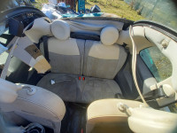 Fiat 500 cabrio zadnja klupa