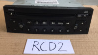 RADIO CD PEUGEOT 1007 CLARION CL054230915414G  RCD 2