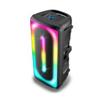 FM USB karaoke zvučnik Bluetooth 150W + daljinski i mikrofon LED RGB