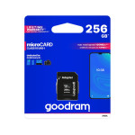 MicroSD spominska kartica 256GB UHS-I + adapter