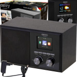 WIFI DAB internet radio LCD 2.4" 25.000 stanica budilica i vremenska p