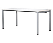 CEKA radni stol model Cen Form X, svijetlo siva/srebrna, 160x80 cm