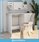 Radni stol visoki sjaj bijeli 100 x 50 x 76 cm od iverice - NOVO