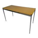 USM Haller radni stol, prirodna bukva/inox, 150 x 75 cm
