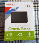 Prijenosni vanjski disk Toshiba Canvio 1TB