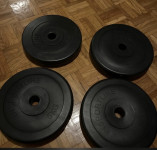 Utezi 20kg (4x5kg)