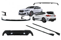 BMW 1 F40 M Sport Aero Bodykit Spojler Lip Lajsne Piano crni