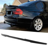 BMW 3 E90 2005-2011 spojler lip gepeka M M4 piano crni