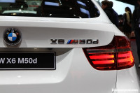 **BMW** X6 ///M 50 d --samoljepljiva oznaka - Chrom