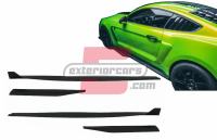 FORD MUSTANG 6 (15-20) - Nastavci pragova GT 500 dizajn (crna)