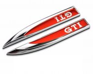 Golf 7 oznka GTI blatobrana