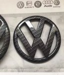 VW Golf 7 znakovi Carbon Fiber