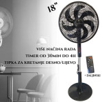 VENTILATOR 18 Premiun sa daljinskim