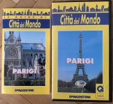 VHS+džepna knjiga+karta: DeAgostini: Pariz | na talijanskom j. iz1994.